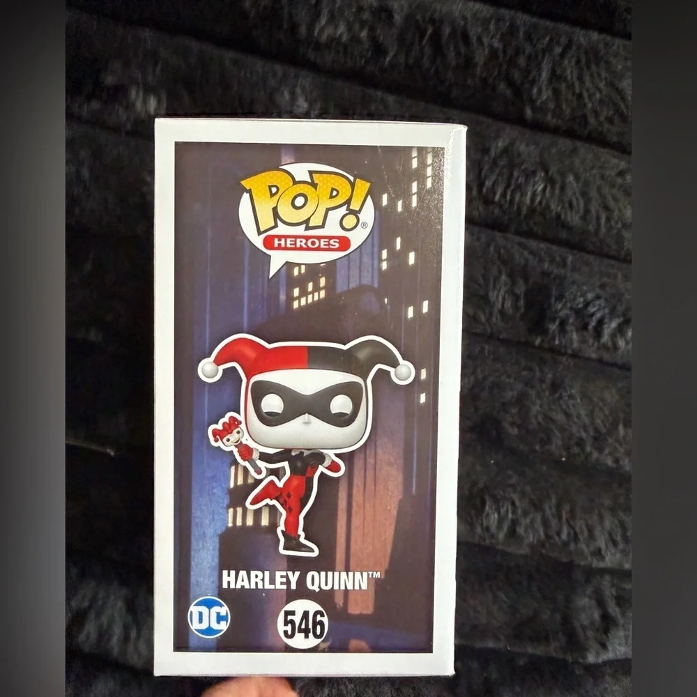 NEW Funko Pop! Heroes: Batman The Animated Series Harley Quinn #546 vinyl figure